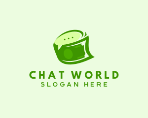 Money Cash Chat logo design