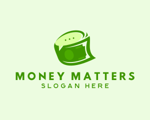 Money Cash Chat logo design