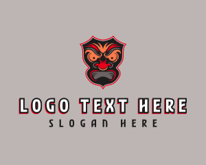 Ethnic Tribal Mask logo