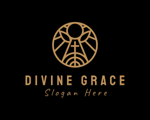 Altar Crucifix Shrine Logo