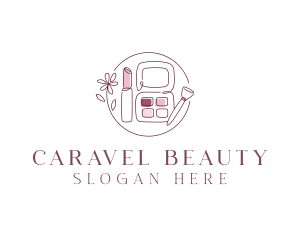 Eyeshadow Beauty Makeup logo design