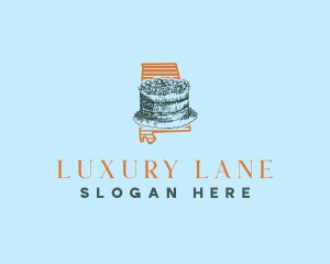 Alabama Lane Cake logo design