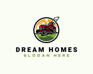 Lawn Mower Gardening logo