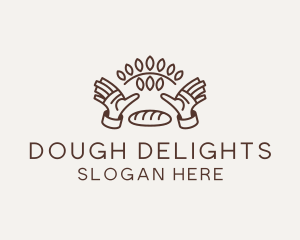 Handmade Dough Bakery logo design