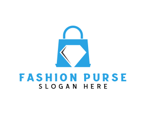 Diamond Shopping Bag logo