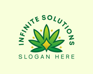 Premium Marijuana Leaf Logo