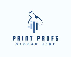 Modern Tshirt Printing logo design