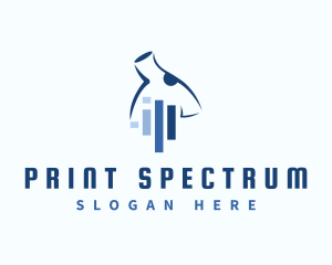 Modern Tshirt Printing logo design