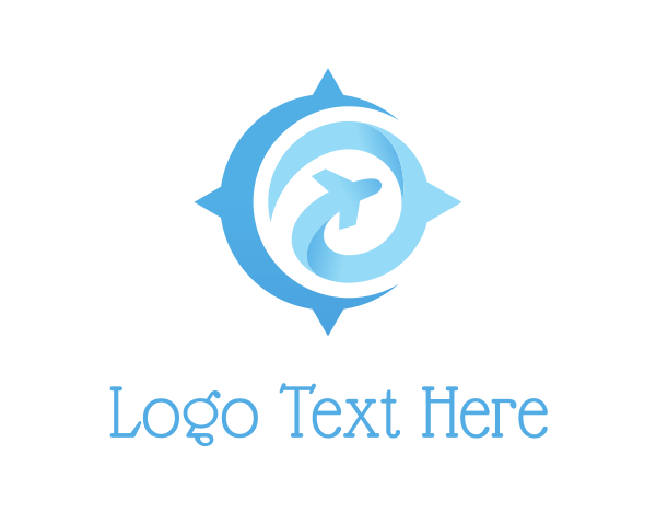 Blue Circle logo example 2