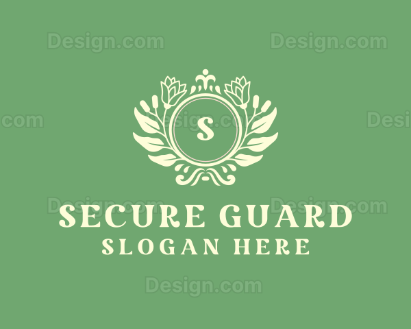 Elegant Flower Garden Logo