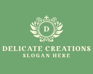 Elegant Flower Garden logo design