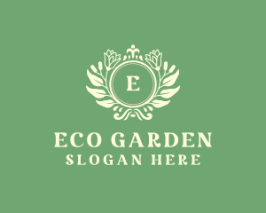 Elegant Flower Garden logo design