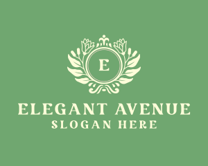 Elegant Flower Garden logo design