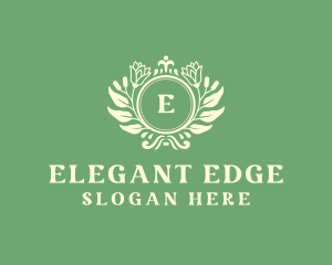 Elegant Flower Garden logo design
