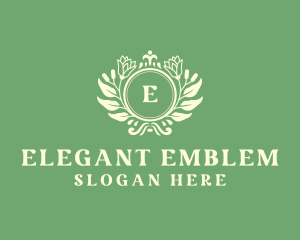 Elegant Flower Garden logo design