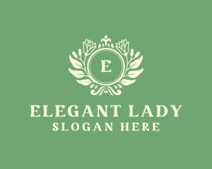 Elegant Flower Garden logo design