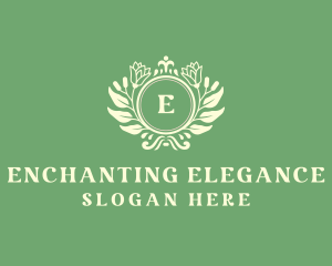 Elegant Flower Garden logo design