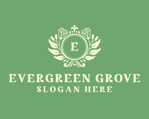 Elegant Flower Garden logo design