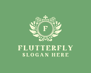 Elegant Flower Garden logo design