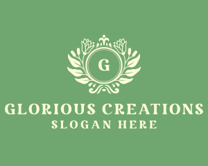 Elegant Flower Garden logo design