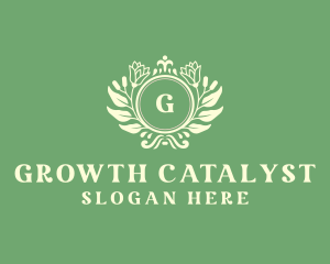 Elegant Flower Garden logo design