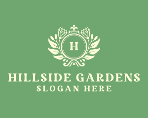 Elegant Flower Garden logo design