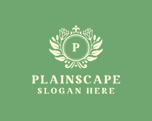 Elegant Flower Garden logo design