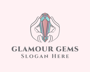 Diamond Hands Jewelry logo design