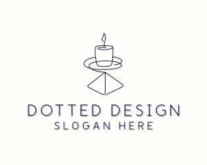 Candle Interior Designer Decor logo design