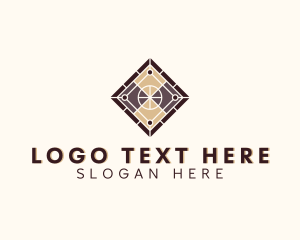 Floor - Pavement Floor Tiling logo design
