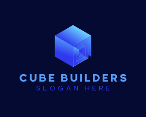 Digital Cube Tech logo design