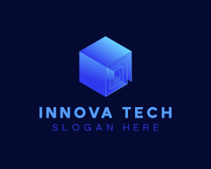 Digital Cube Tech logo design