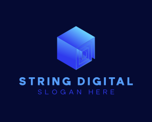 Digital Cube Tech logo design