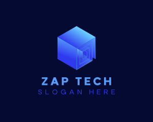 Digital Cube Tech logo design