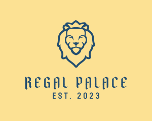 Regal Crown Lion logo design