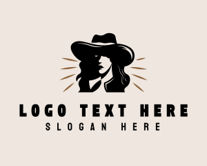 Cowgirl Hat Texas logo