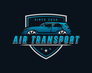 SUV Vehicle Transport logo design