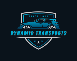 SUV Vehicle Transport logo design