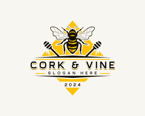 Bee Hive Honey logo design