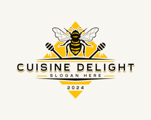 Bee Hive Honey logo design