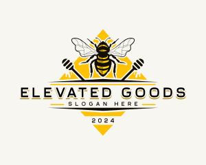 Bee Hive Honey logo design