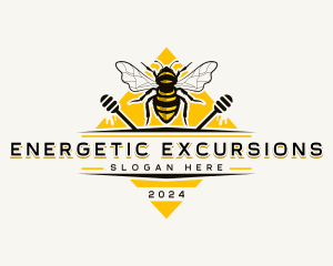 Bee Hive Honey logo design