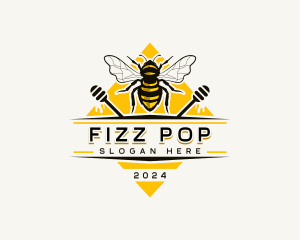 Bee Hive Honey logo design