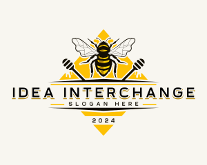 Bee Hive Honey logo design