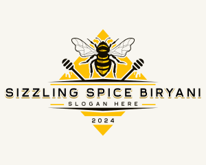 Bee Hive Honey logo design