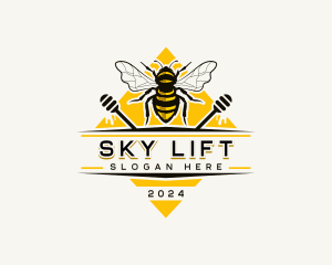 Bee Hive Honey logo design