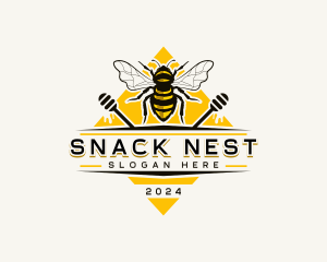 Bee Hive Honey logo design