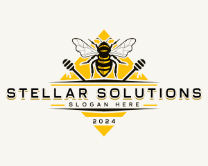 Bee Hive Honey logo design