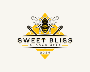 Bee Hive Honey logo design