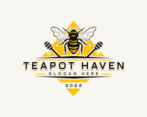 Bee Hive Honey logo design